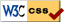 Icono de conformidad con la normativa que regula CSS